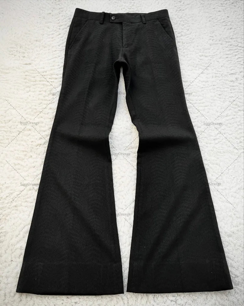 Sexy Slim American High Waist Wash Bell-bottom Jeans Women Y2k Harajuku Retro Gothpunk Hip-hop Rock Oversized Wide-leg Pants Men