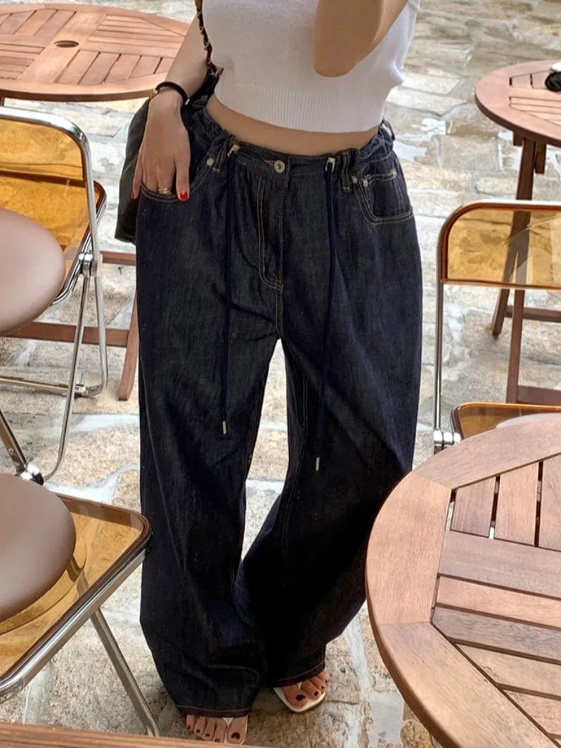 High Waist Loose Women's Jeans